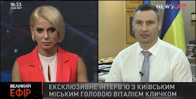 Віталій Кличко розповів каналу NEWS ONE про столичні дороги