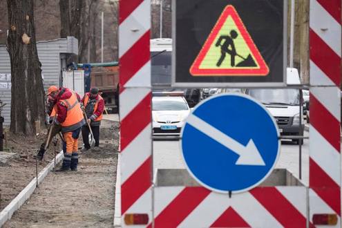 Віталій Кличко: "У столиці триває інтенсивний ремонт доріг"