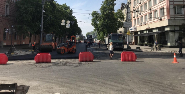 Одна з найдавніших і найпривабливіших для туристів вулиць столиці –Володимирська – капітально ремонтується